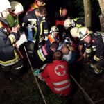 Traktorabsturz Nähe Ebersbrunn