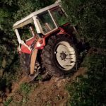 Traktorabsturz Nähe Ebersbrunn