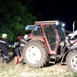 Traktorabsturz Nähe Ebersbrunn