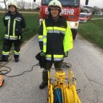 Unterabschnittsübung am 12.04.2018 in Hohenwarth