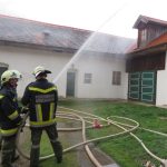 Unterabschnittsübung mit integrierter Funkübung in Minichhofen