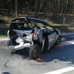 Verkehrsunfall Klein-LKW & Mopedauto