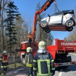 Verkehrsunfall Klein-LKW & Mopedauto