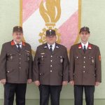 Von Links angefangen: Walter Gruber, Kurt Öhribauer und Alois III Rössler