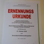 Wahl des Abschnittsfeuerwehrkommandanten Ravelsbach