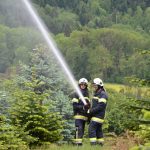 Waldbrandübung B3+ des UA Hohenwarth-Mühlbach in Olbersdorf