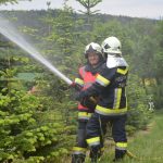 Waldbrandübung B3+ des UA Hohenwarth-Mühlbach in Olbersdorf