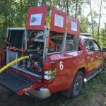 Waldbrandübung im Raum Mühlbach am Manhartsberg