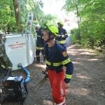 Waldbrandübung im Raum Mühlbach am Manhartsberg
