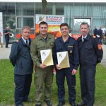 Weiße Fahne für den Bezirk Hollabrunn bei der Feuerwehrmatura