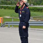 Weiße Fahne für den Bezirk Hollabrunn bei der Feuerwehrmatura