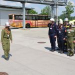 Weiße Fahne für den Bezirk Hollabrunn bei der Feuerwehrmatura