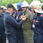 Weiße Fahne für den Bezirk Hollabrunn bei der Feuerwehrmatura