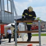 Weiße Fahne für den Bezirk Hollabrunn bei der Feuerwehrmatura