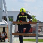 Weiße Fahne für den Bezirk Hollabrunn bei der Feuerwehrmatura