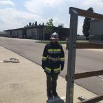 Weiße Fahne für den Bezirk Hollabrunn bei der Feuerwehrmatura