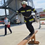 Weiße Fahne für den Bezirk Hollabrunn bei der Feuerwehrmatura