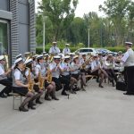 Weiße Fahne für den Bezirk Hollabrunn bei der Feuerwehrmatura