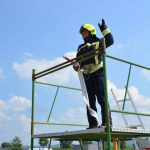 Weiße Fahne für den Bezirk Hollabrunn bei der Feuerwehrmatura