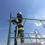 Weiße Fahne für den Bezirk Hollabrunn bei der Feuerwehrmatura