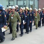 Weiße Fahne für den Bezirk Hollabrunn bei der Feuerwehrmatura