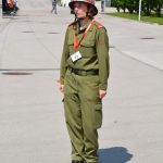 Weiße Fahne für den Bezirk Hollabrunn bei der Feuerwehrmatura