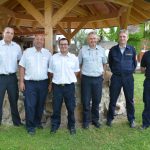 Weiße Fahne für den Bezirk Hollabrunn bei der Feuerwehrmatura