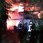 Werkstattbrand bei einem Heimwerker in Puch