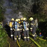 Werkstattbrand bei einem Heimwerker in Puch