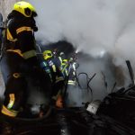 Werkstattbrand bei einem Heimwerker in Puch