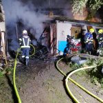Werkstattbrand bei einem Heimwerker in Puch