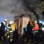 Werkstattbrand bei einem Heimwerker in Puch